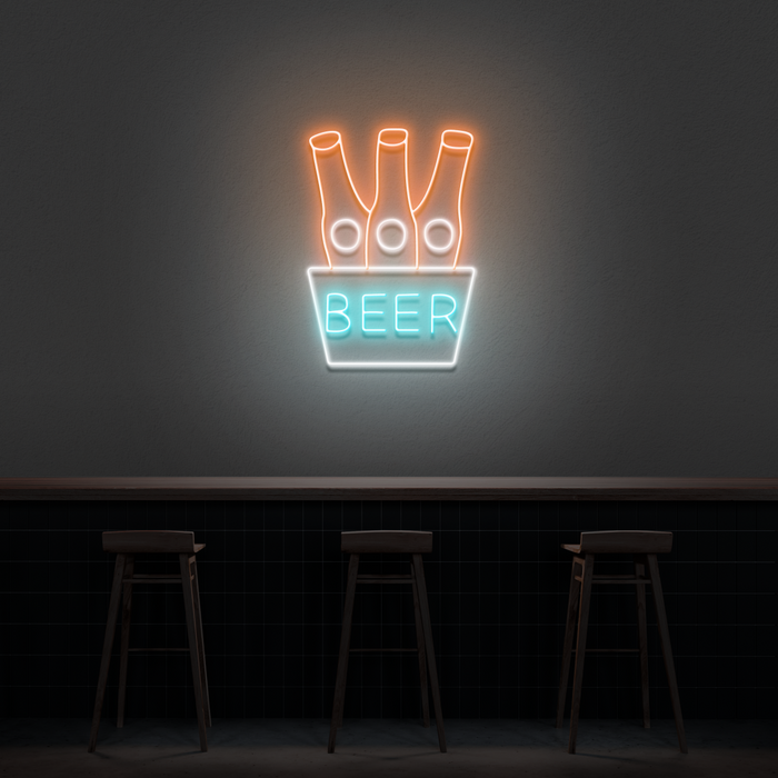 'Beer' Neon Sign
