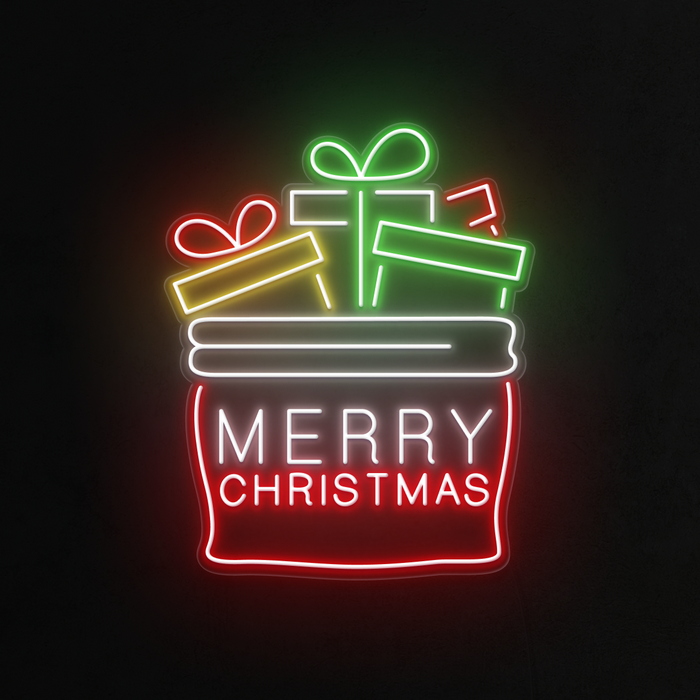 Christmas Stocking Neon Sign