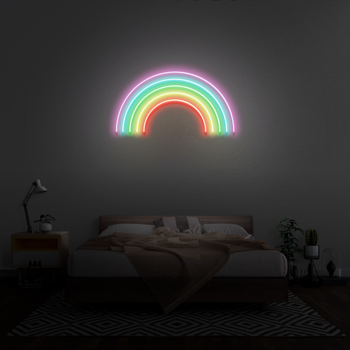 Rainbow Neon Sign