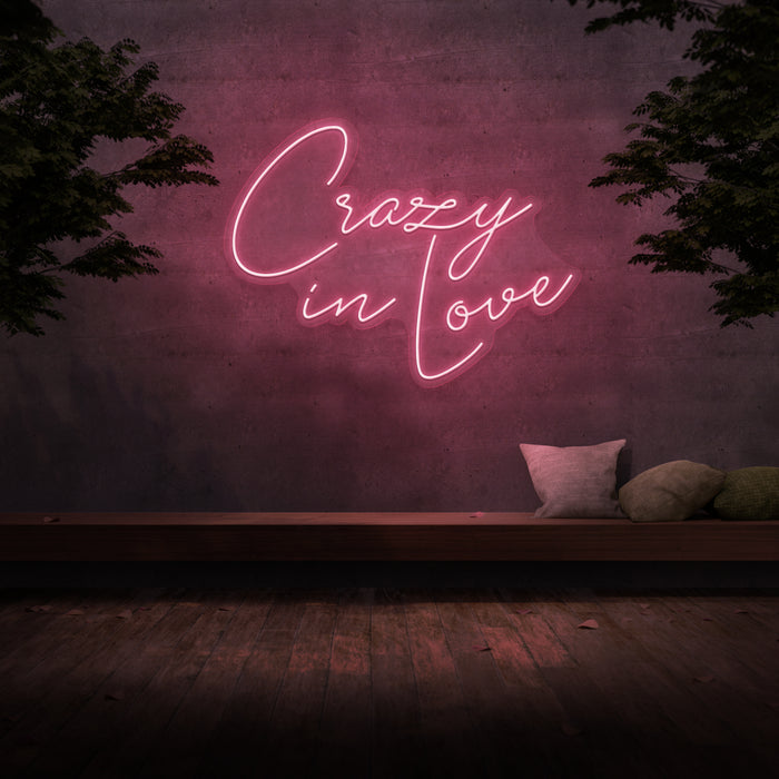 'Crazy In Love' Neon Sign