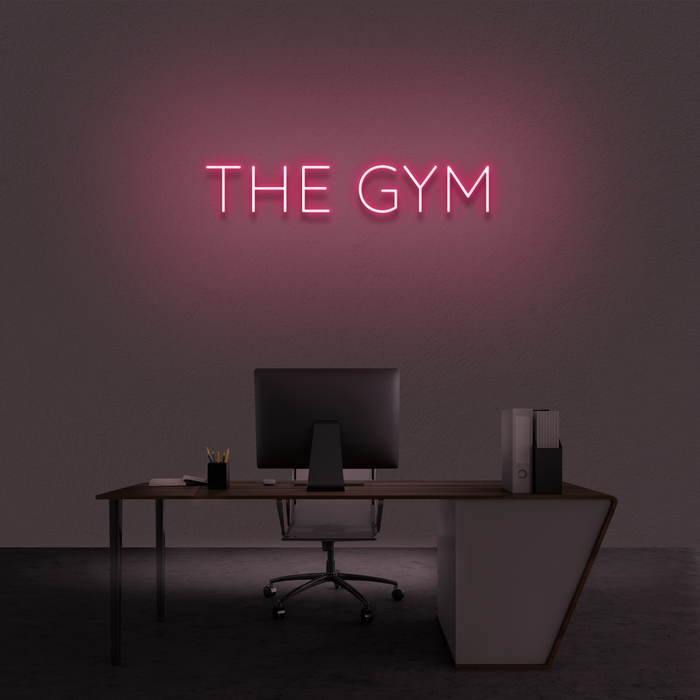 'The Gym' Neon Sign