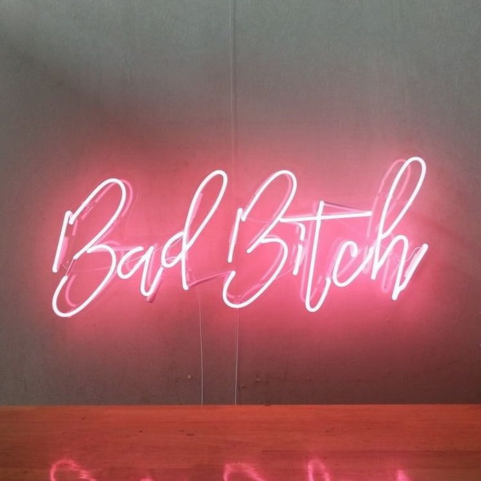 'Bad Bitch' Neon Sign