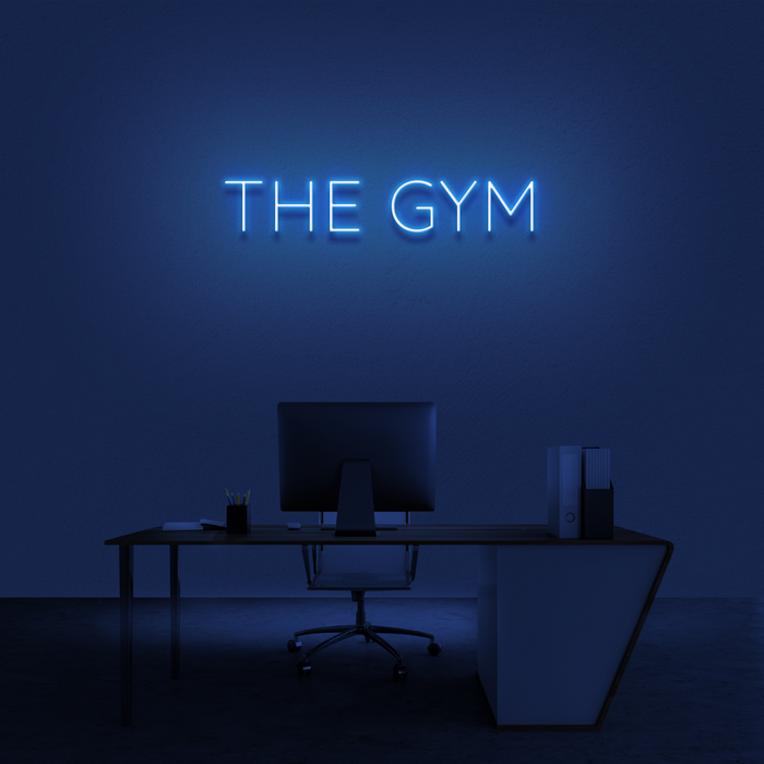 'The Gym' Neon Sign