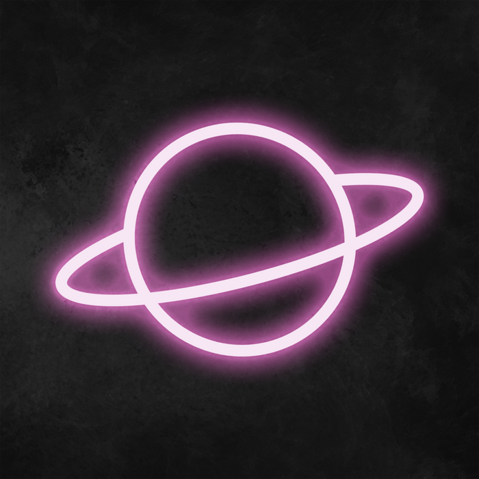 Planet Neon Sign