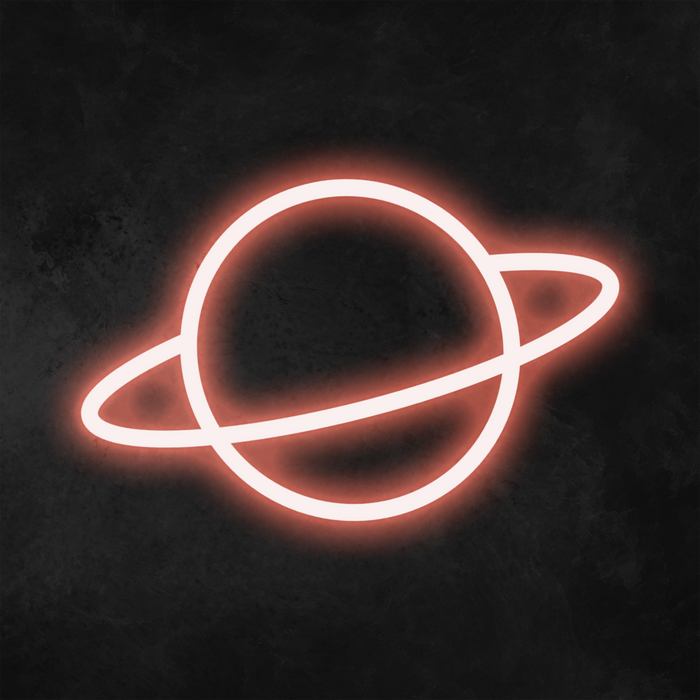 Planet Neon Sign