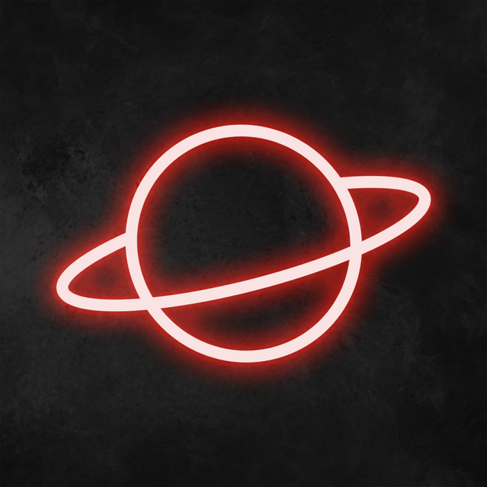 Planet Neon Sign