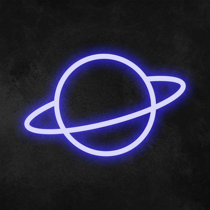 Planet Neon Sign