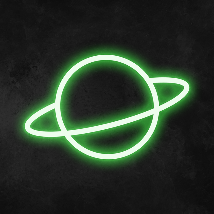 Planet Neon Sign