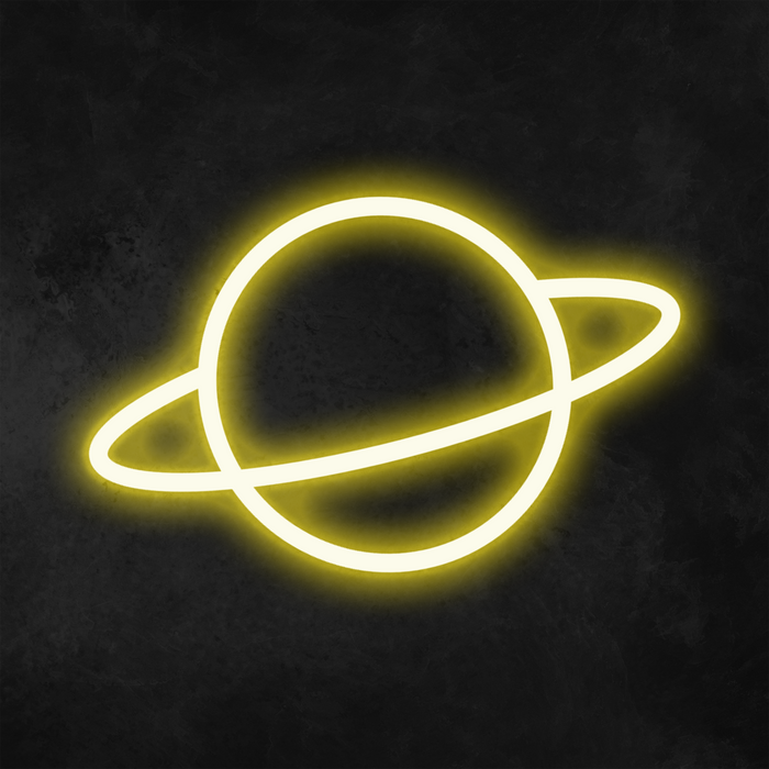 Planet Neon Sign