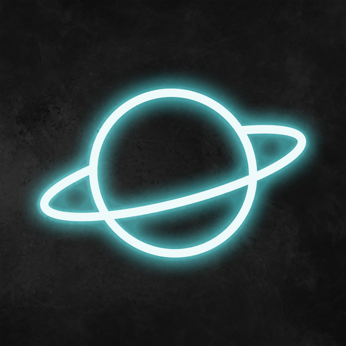 Planet Neon Sign