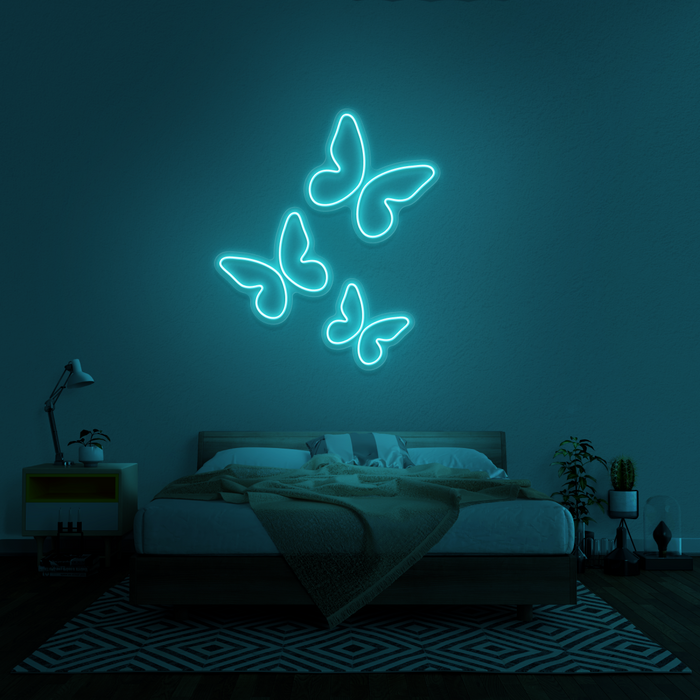 Butterflies Neon Sign