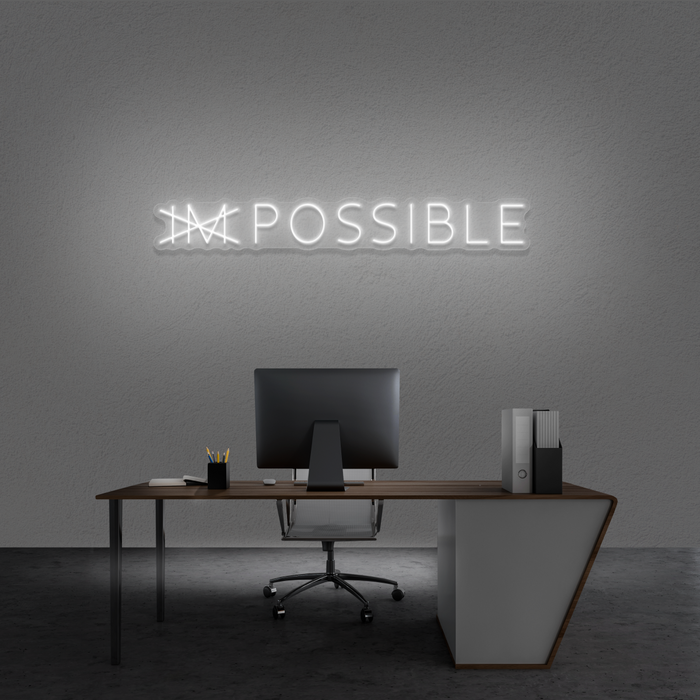 '(Im)possible' Neon Sign