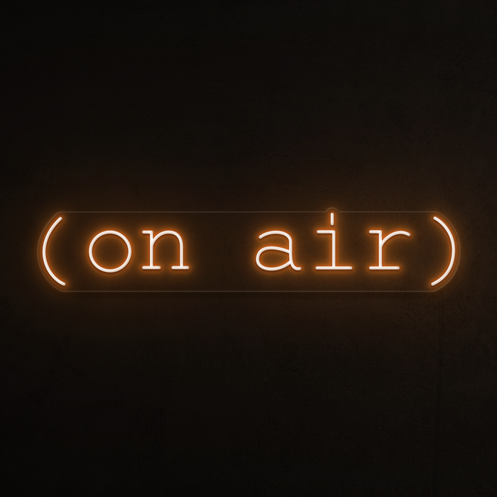 On Air v2 Neon Sign The Neon Sign Co