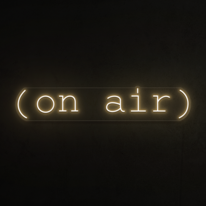 Neon on air light deals