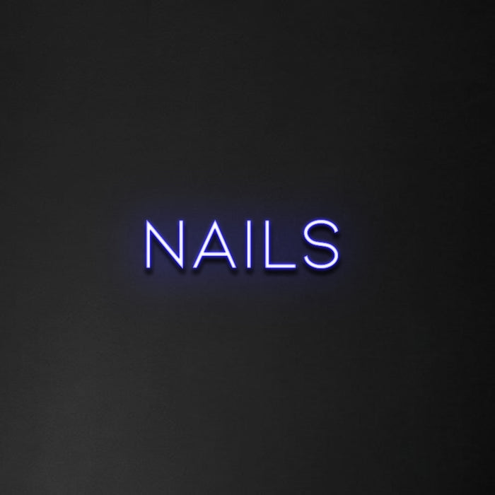 'Nails' Neon Sign