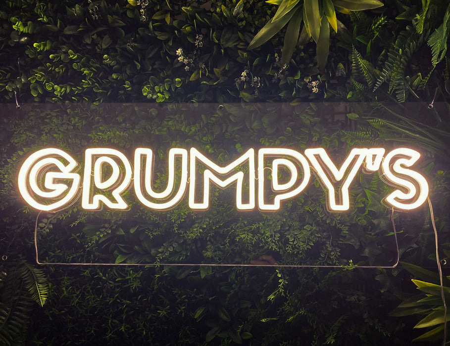 'Grumpy's' Neon Sign (Next Day Delivery)
