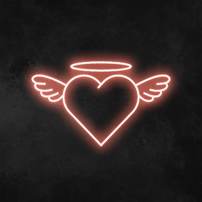 Devil heart online neon sign