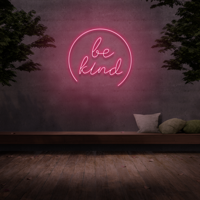 'Be Kind' Neon Sign