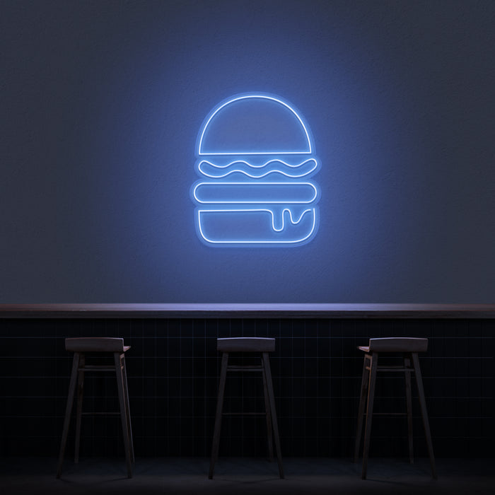 Cheese Burger Neon Sign