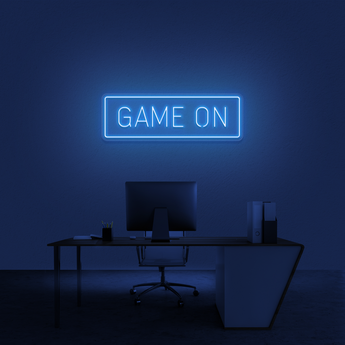 'Game On' Neon Sign