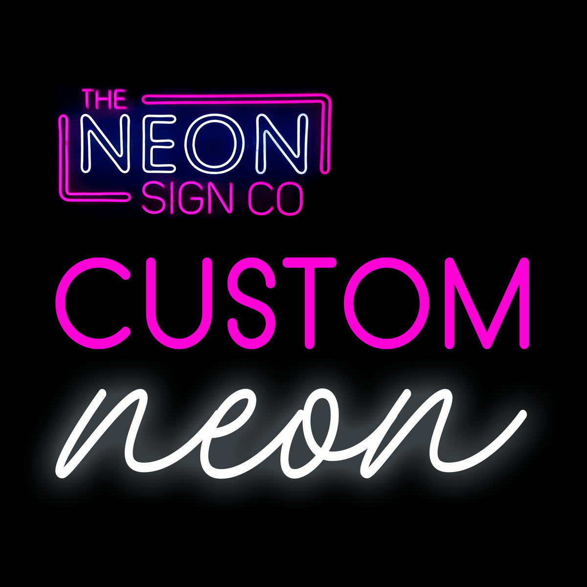Custom neon light online signs