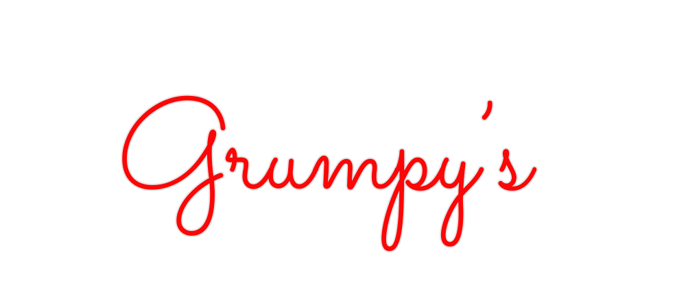 Custom Neon: Grumpy’s