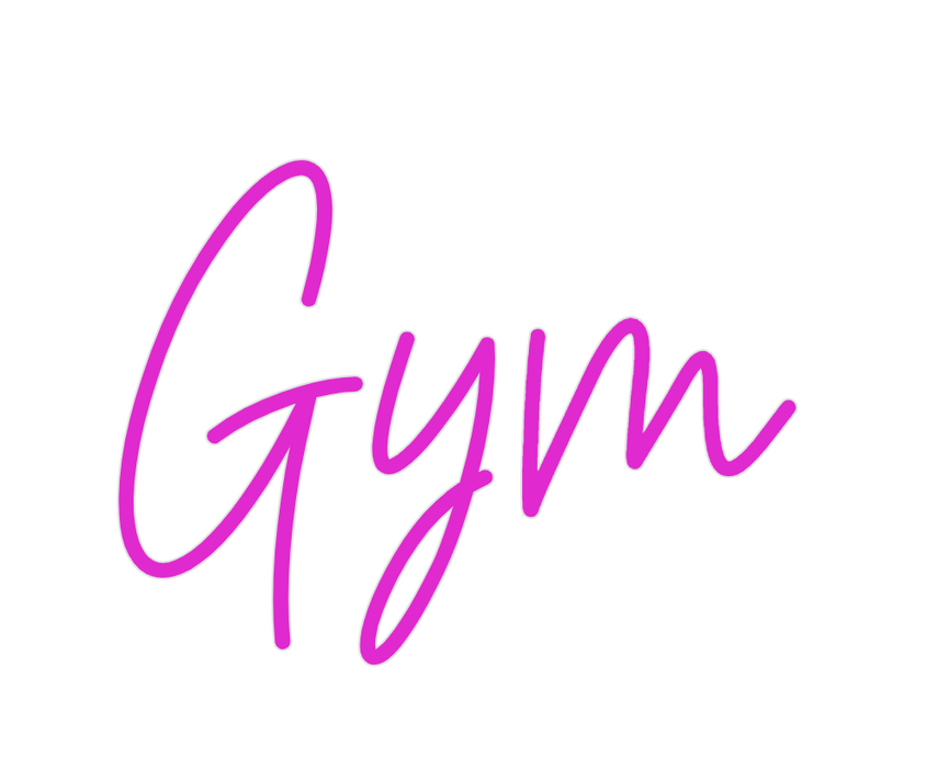 Custom Neon: Gym