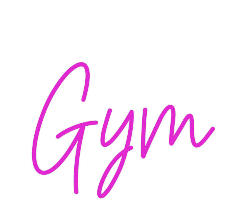 Custom Neon: Gym