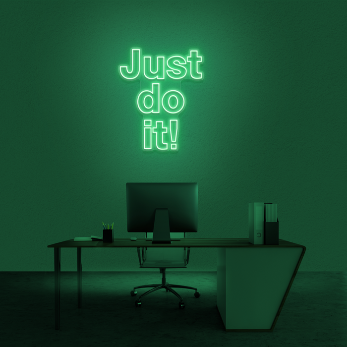 'Just Do It!' Neon Sign