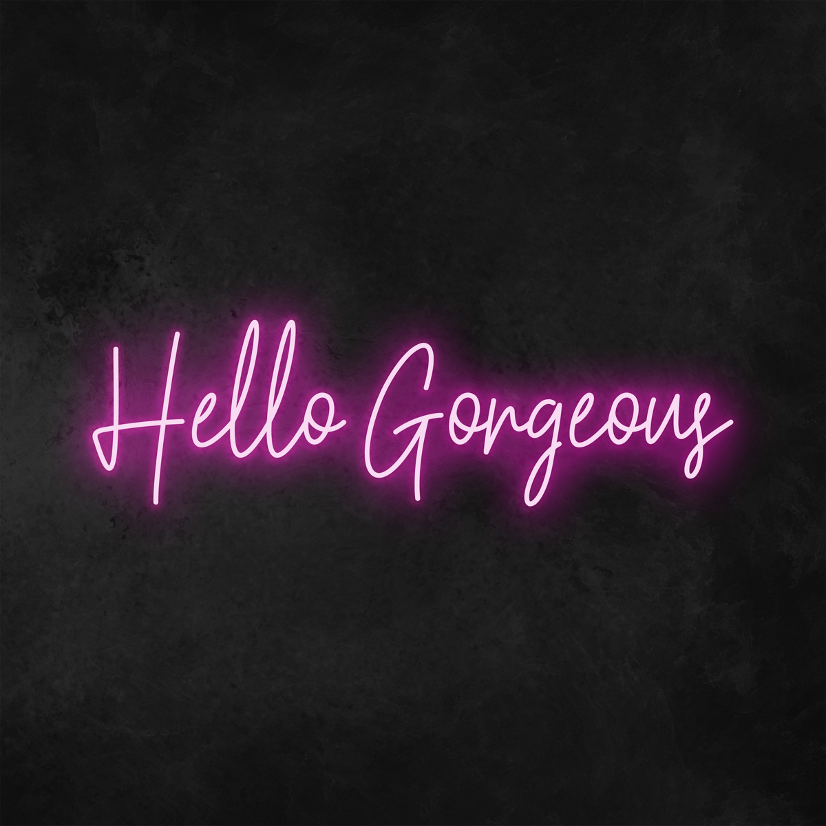 Hello gorgeous clearance light up sign