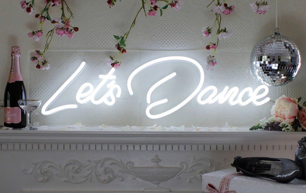 'Let's Dance' Neon Sign
