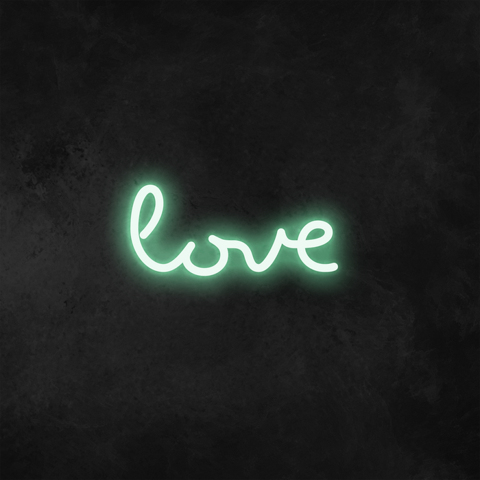 'Love' Neon Sign