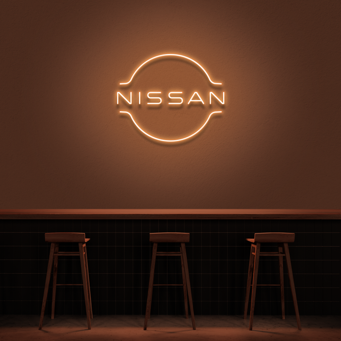 Nissan Logo Neon Sign