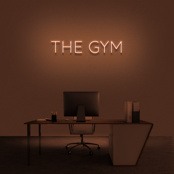 'The Gym' Neon Sign
