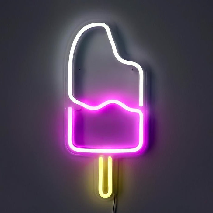 Popsicle Ice Lolly Neon Sign