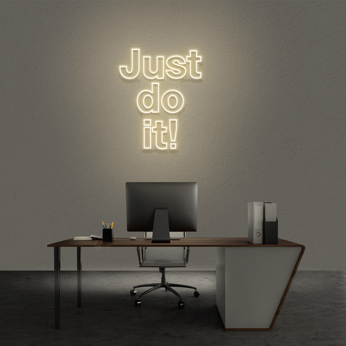 'Just Do It!' Neon Sign