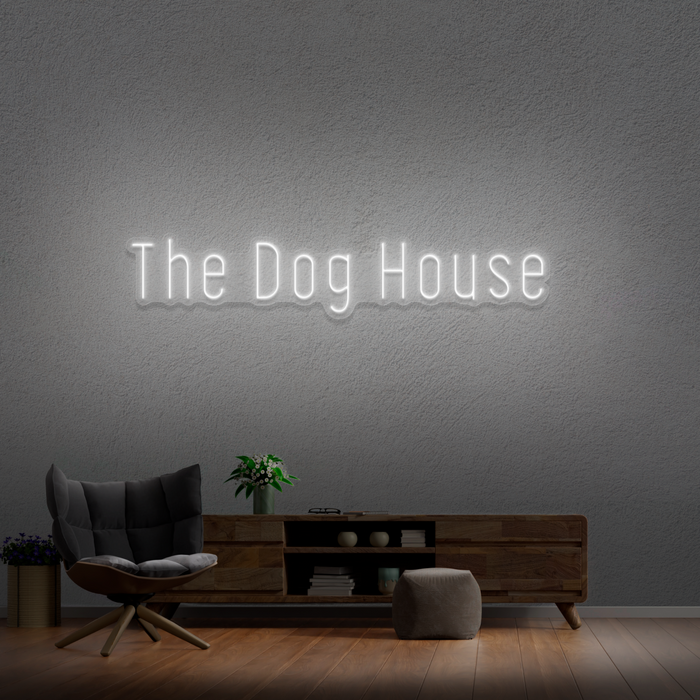 'The Dog House' Neon Sign