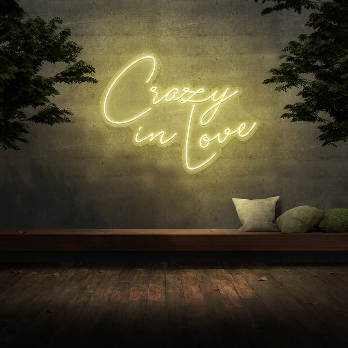 'Crazy In Love' Neon Sign